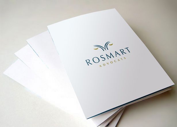 Diseño de logotipo realizado para Rosmart Advocats, un despacho de abogados ubicado en la localidad de Figueras (Girona). 0