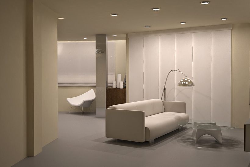 Salón en el Centro de Jaén - 3D
