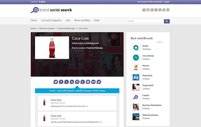 Brand Social Search 1