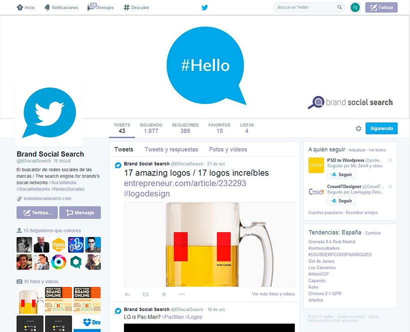 Brand Social Search 5