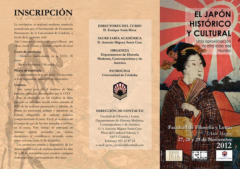 Cartel Jornadas Japón 1