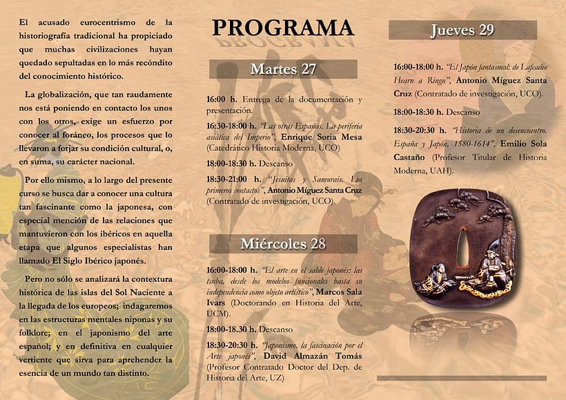 Cartel Jornadas Japón 2