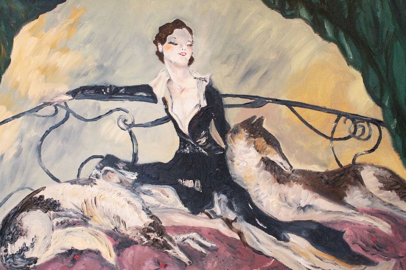 Woman de Jean-Gabriel Domergue -1