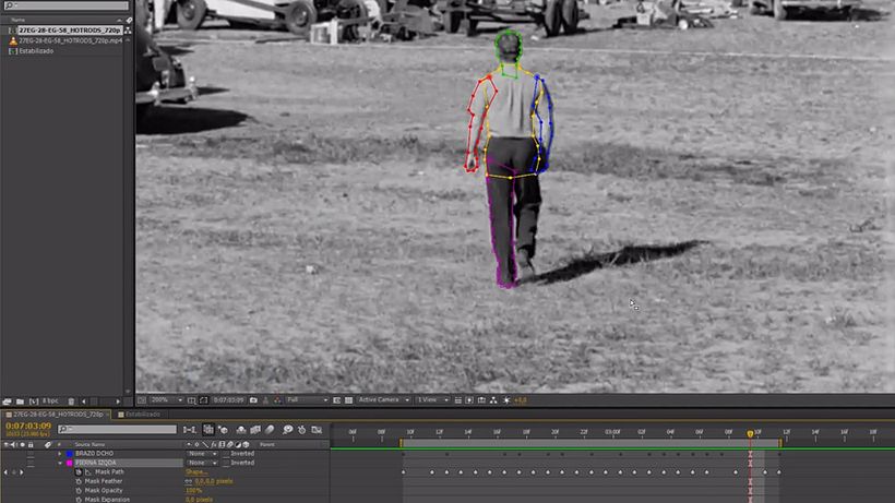 Proyecto del curso "Movimiento retro en After Effects" 8