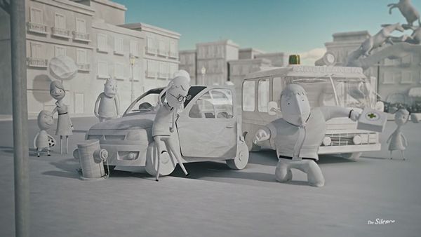 Diseño de personajes para Spot de TV 7
