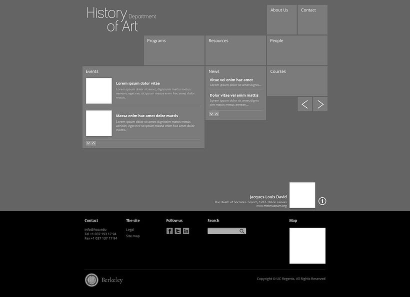 Berkeley University - HOA Website 1