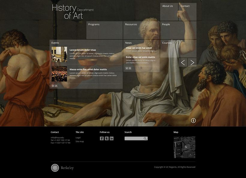 Berkeley University - HOA Website 4
