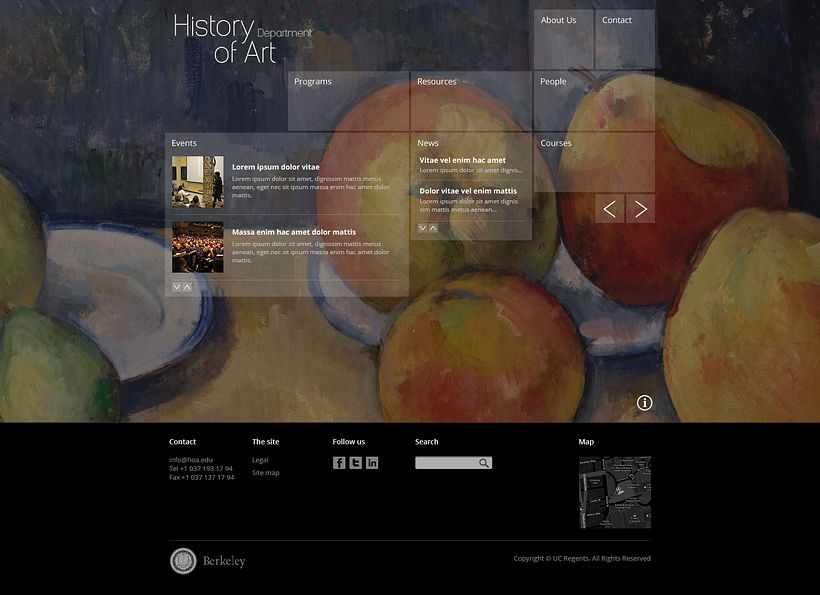 Berkeley University - HOA Website 5