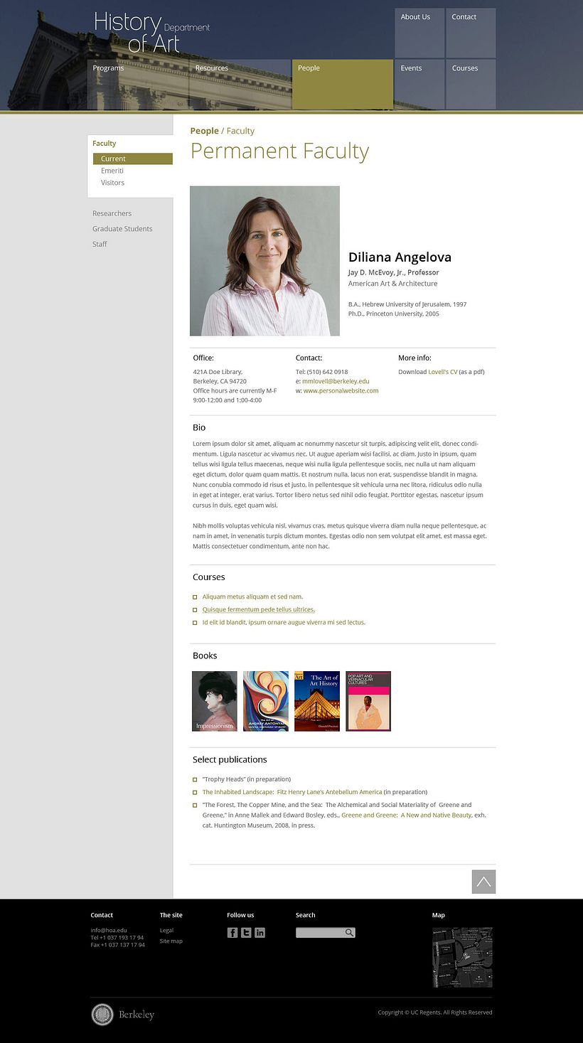 Berkeley University - HOA Website 9