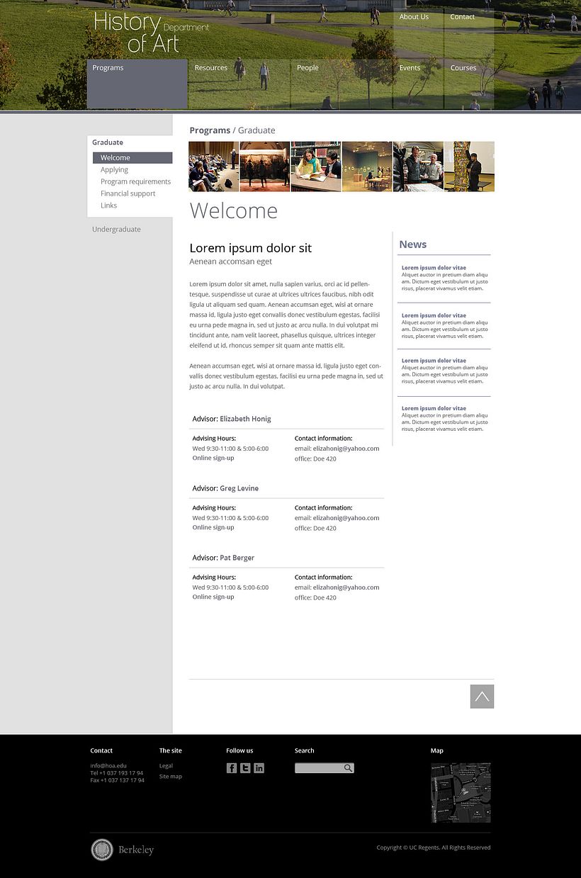 Berkeley University - HOA Website 14