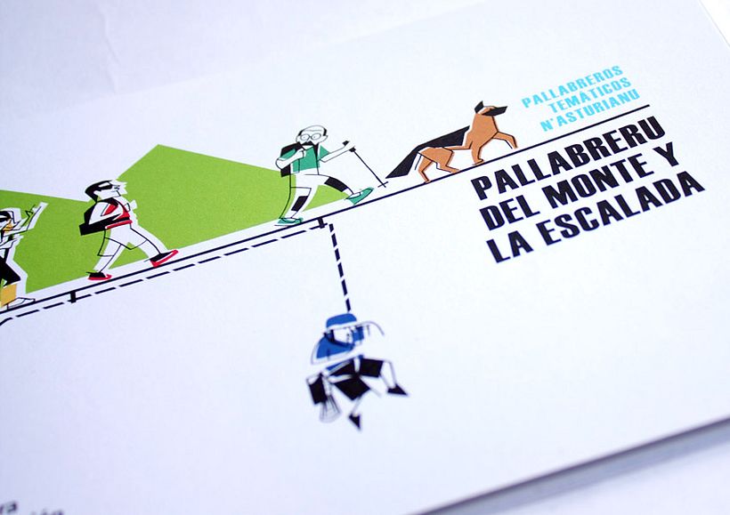 Ilustraciones "Pallabreru del monte y la escalada" 1