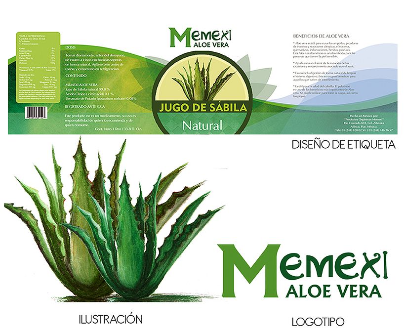MEMEXI Aloe Vera 0