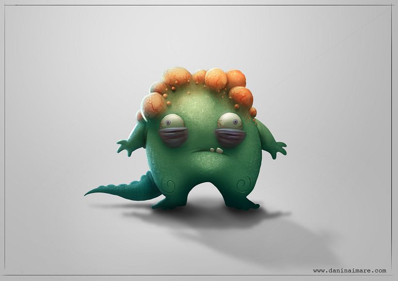 Bumpy monster + Video process -1