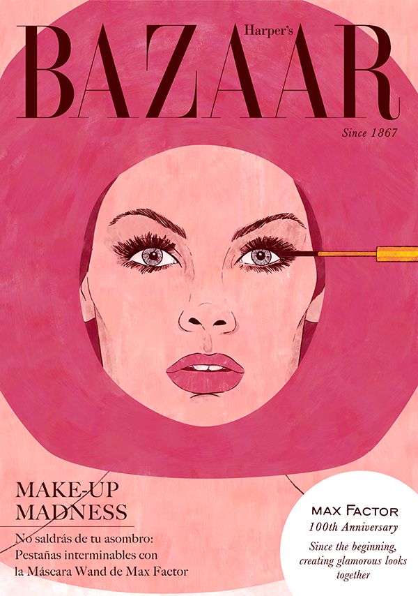 Max Factor 100th Anniversary :: Portadas ilustradas 1