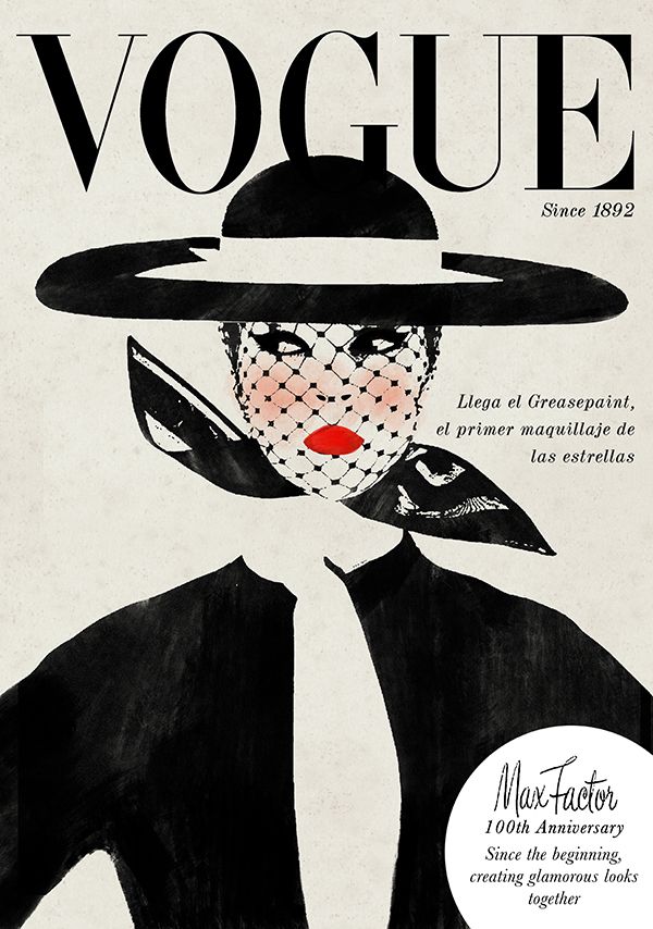 Max Factor 100th Anniversary :: Portadas ilustradas 2