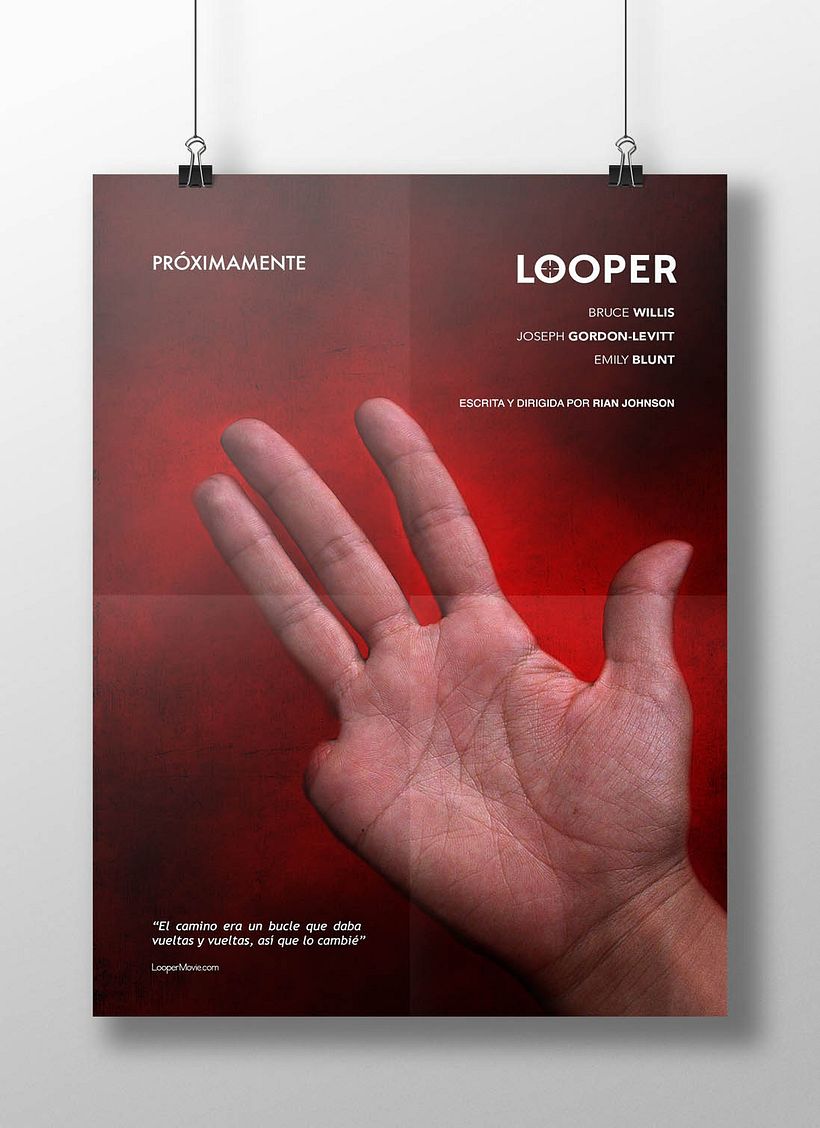 Carteles película Looper 5