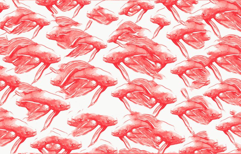 Pink and fish 1