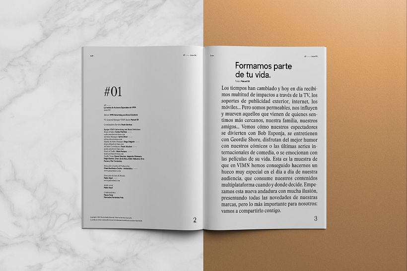 AE mag issue#1 - Art Direction