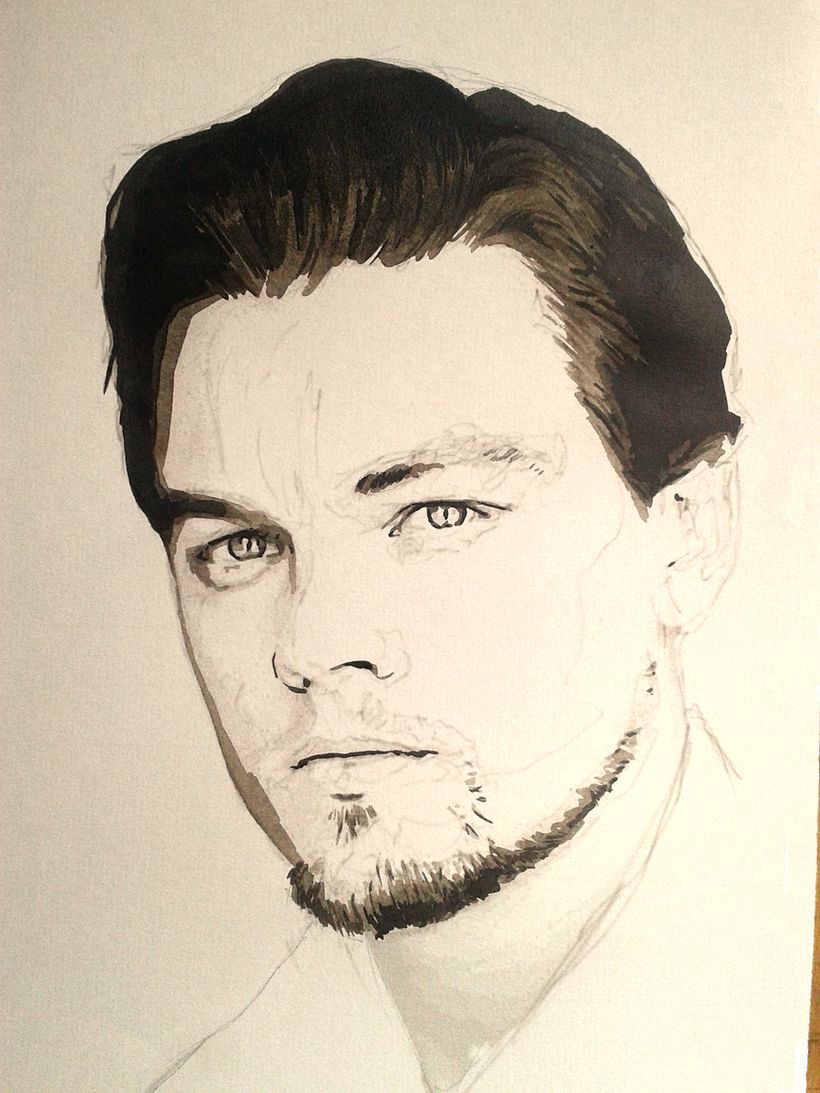 Portrait of Leonardo DiCaprio 5