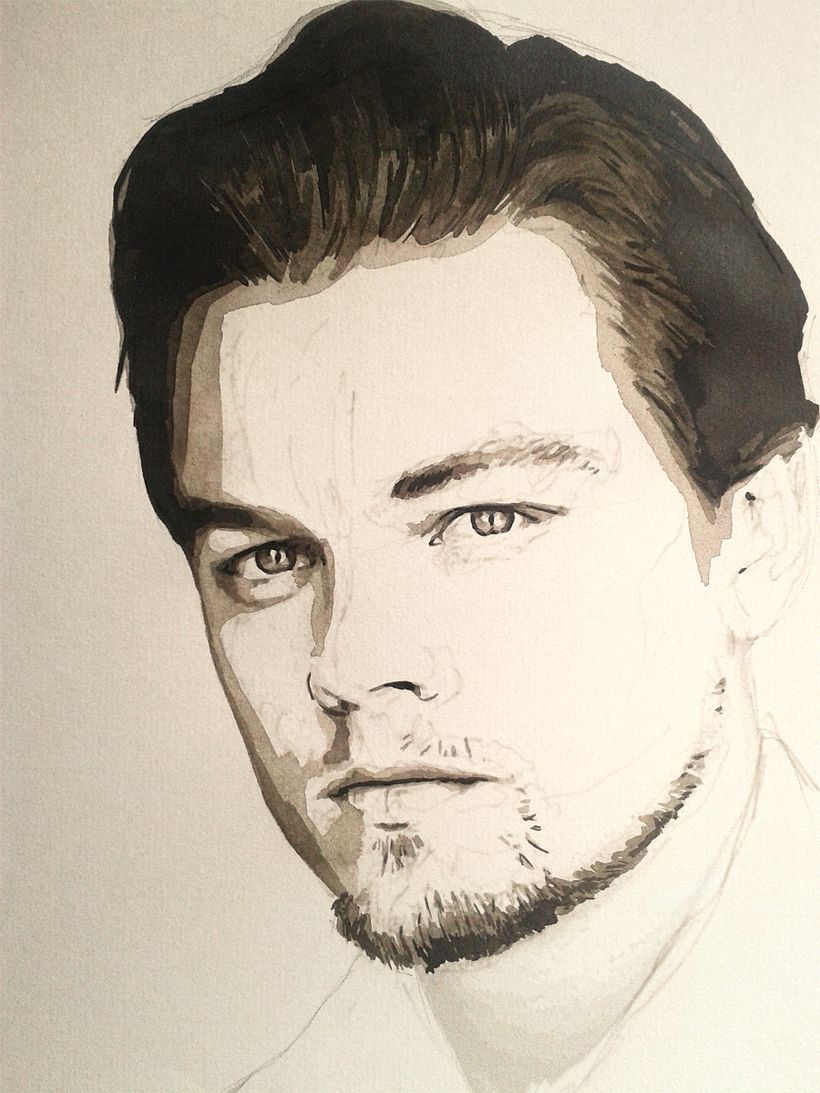 Portrait of Leonardo DiCaprio 6