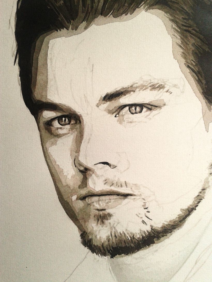 Portrait of Leonardo DiCaprio 7