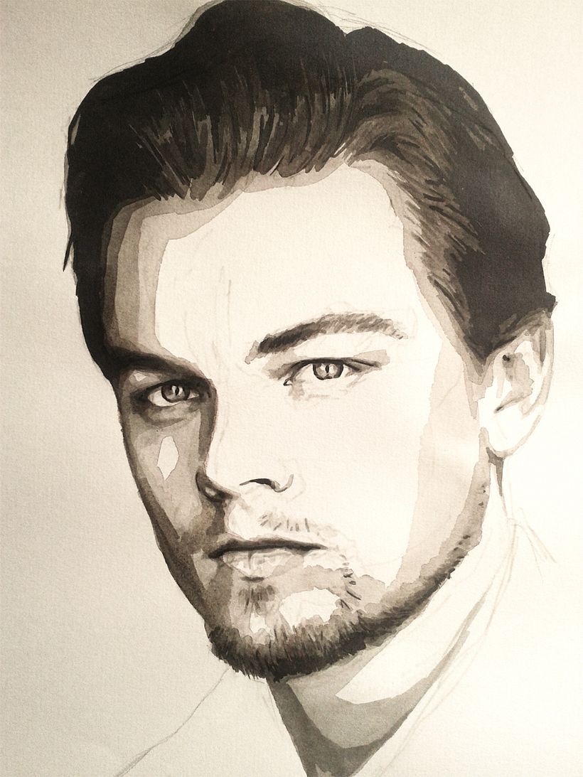 Portrait of Leonardo DiCaprio 8