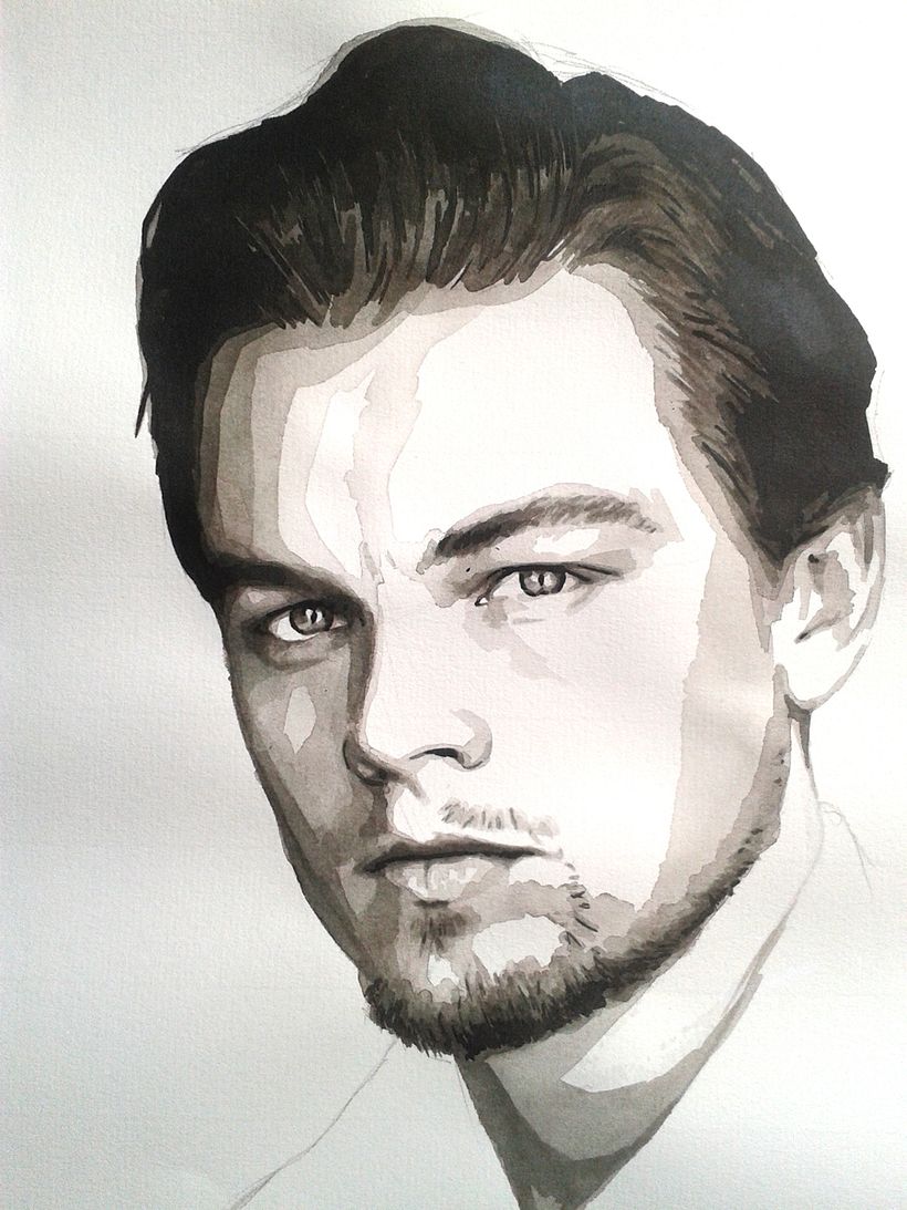 Portrait of Leonardo DiCaprio 9