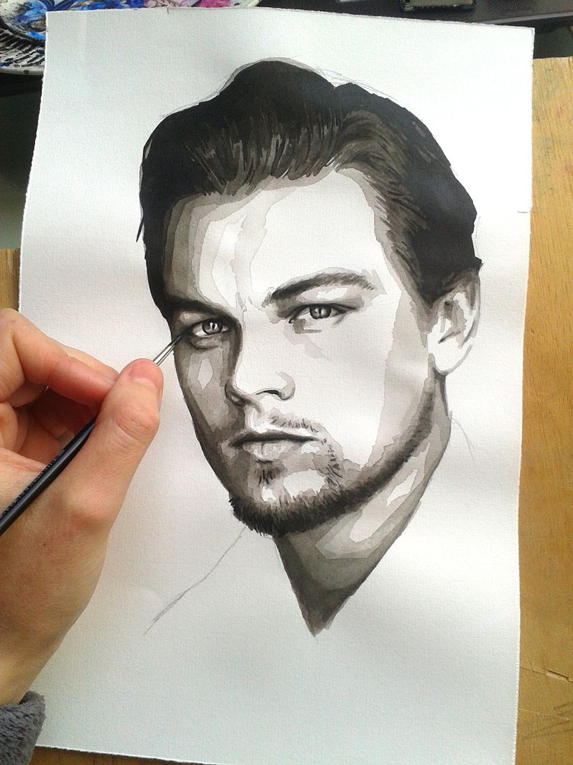 Portrait of Leonardo DiCaprio 12