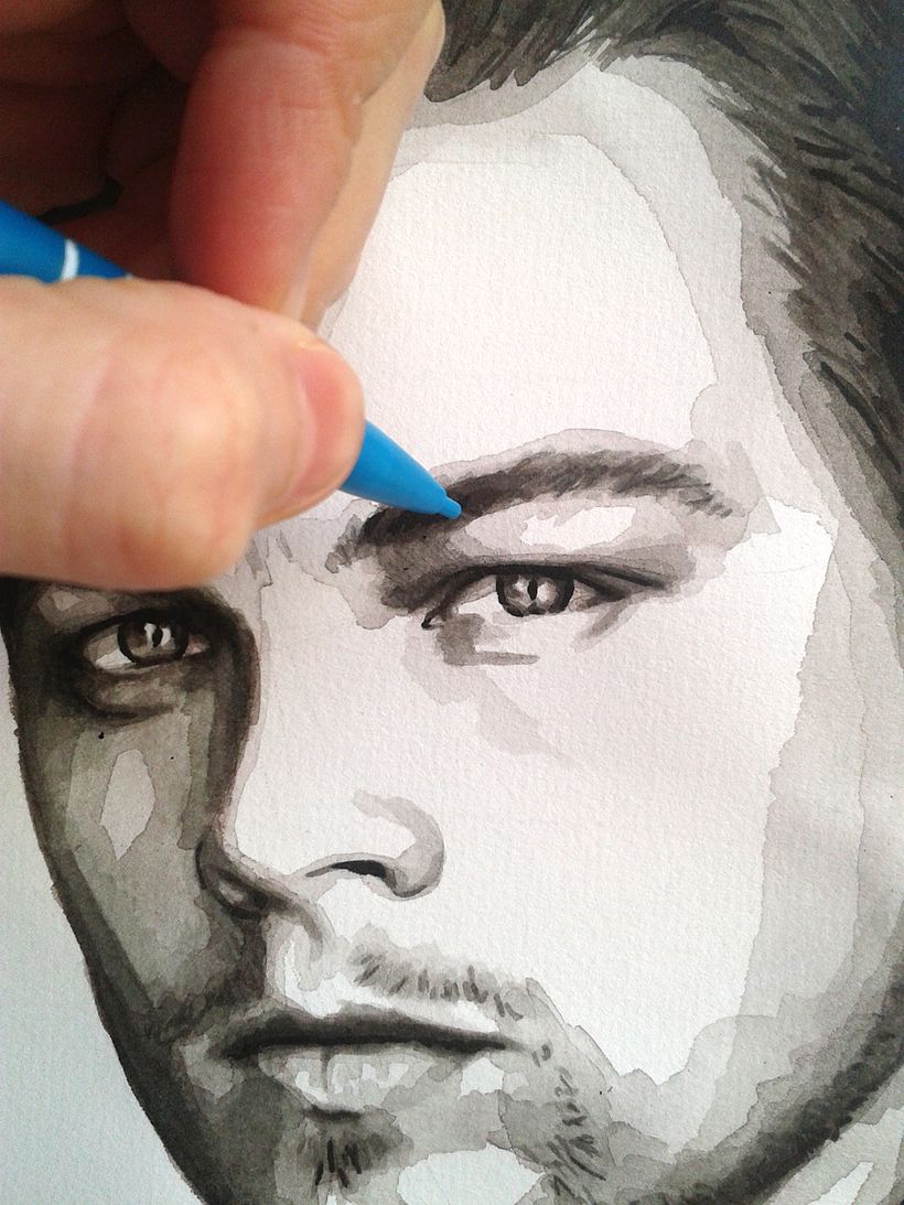 Portrait of Leonardo DiCaprio 13