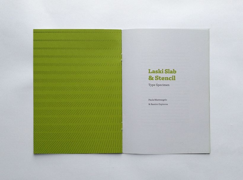 Laski Slab & Stencil. Especimen 2