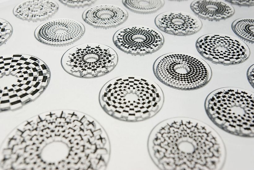 Timbri trasparenti circolari 3