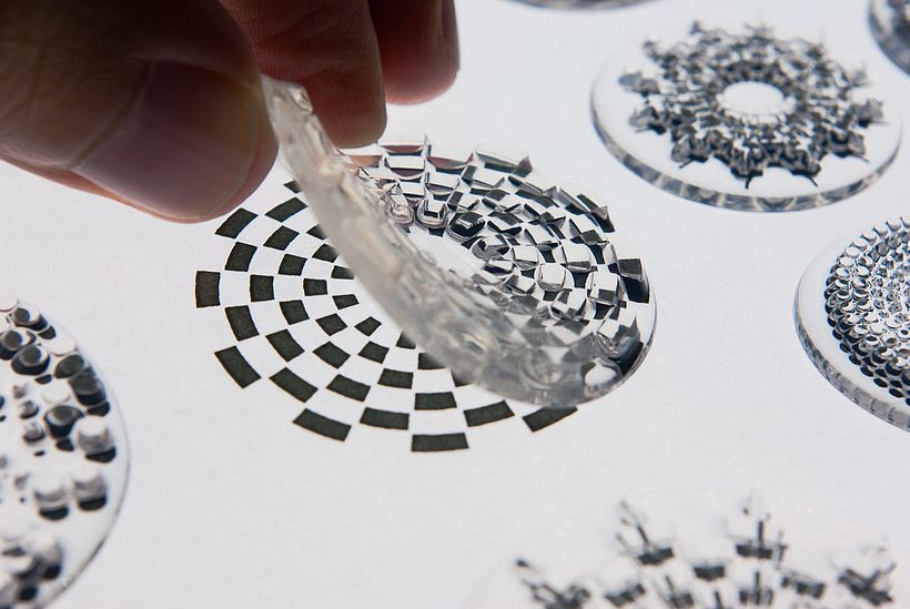 Timbri trasparenti circolari 6