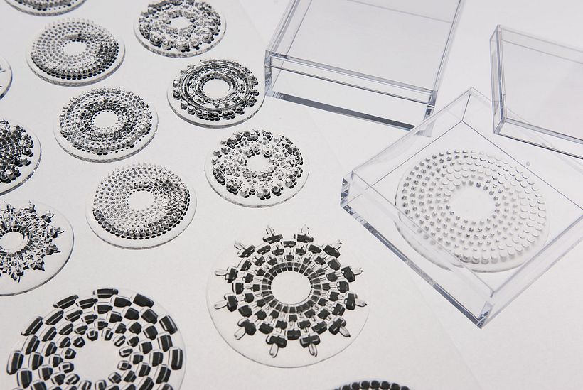 Timbri trasparenti circolari 9