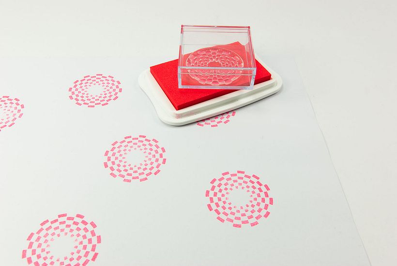 Timbri trasparenti circolari 13