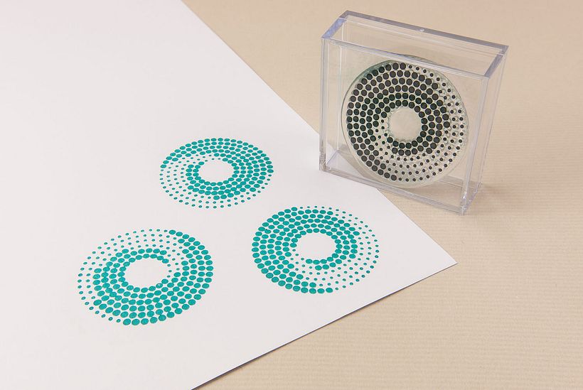 Timbri trasparenti circolari 21