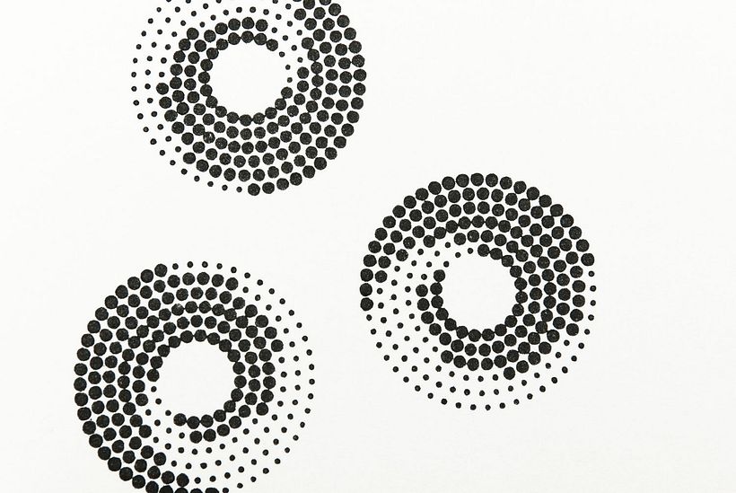 Timbri trasparenti circolari 25