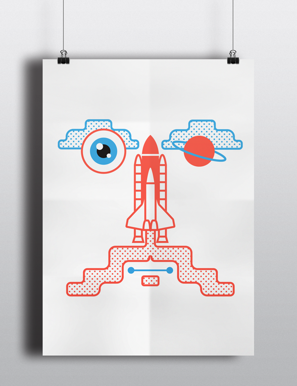 Sansform cosmology - Traditionelle Illustration
