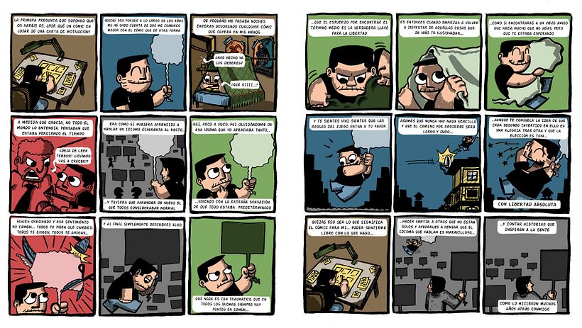 "CARTA DE MOTIVACIÓN" Máster de Novela Gráfica 7
