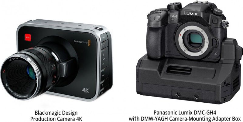 :::BLACK MAGIC 4K  VS  GH4::: 1