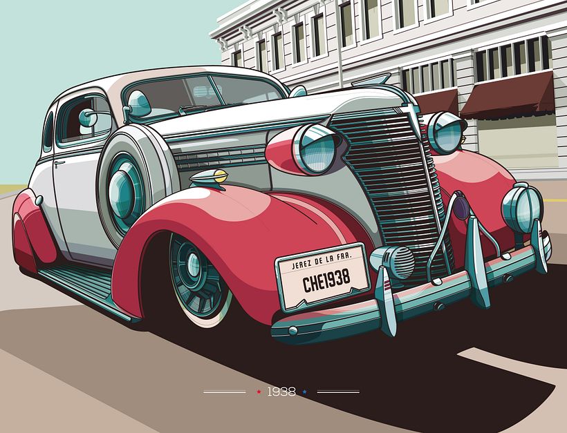 América en vector 4