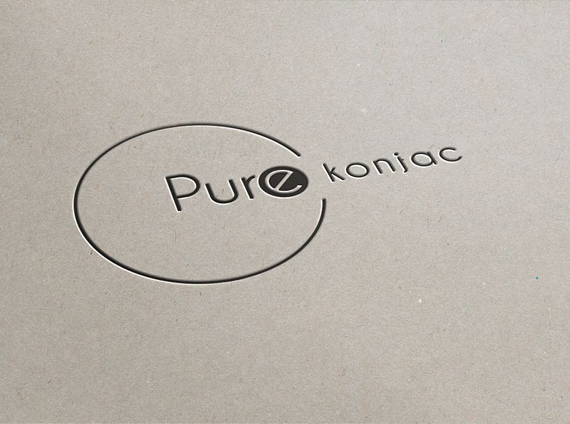 Pure konjac_logotipo 0