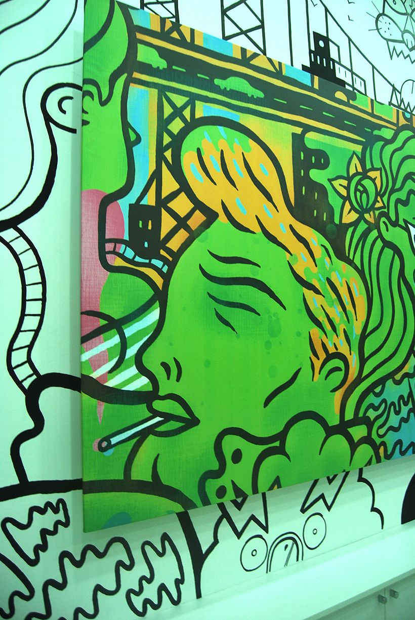 Lienzo+ Mural para tienda 2