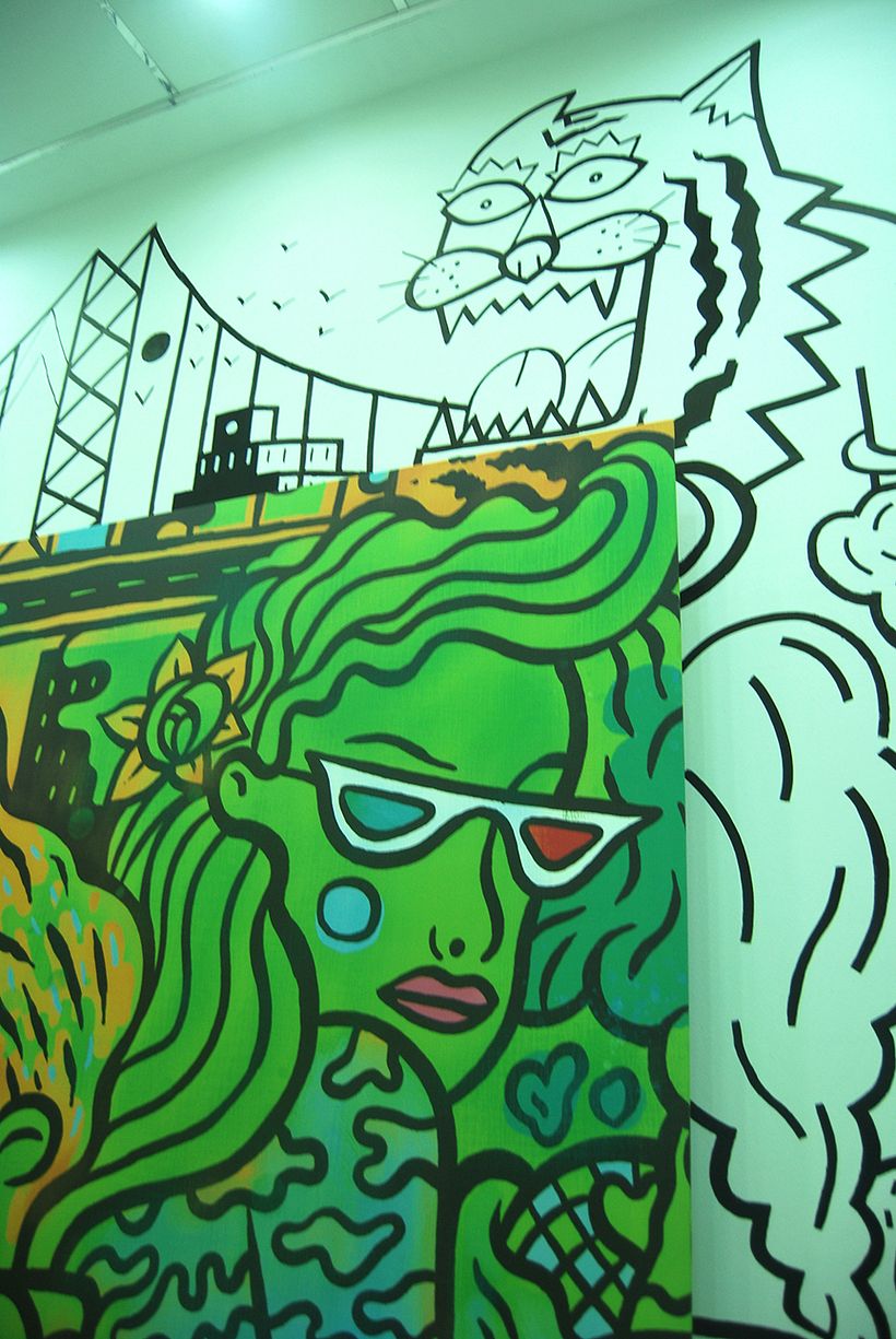 Lienzo+ Mural para tienda 5