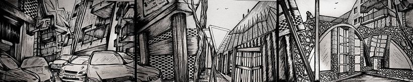 Ink drawing 1