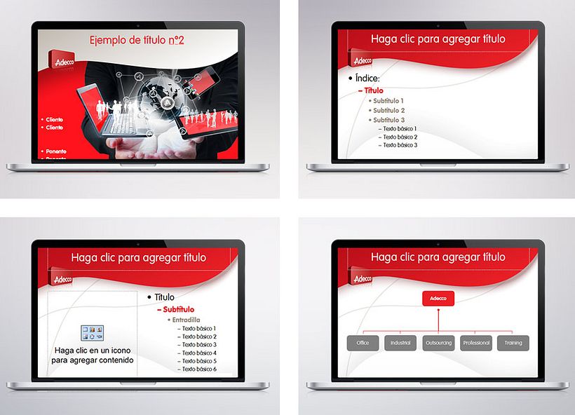 Plantilla Power Point. Departamento de Informática de Adecco 2