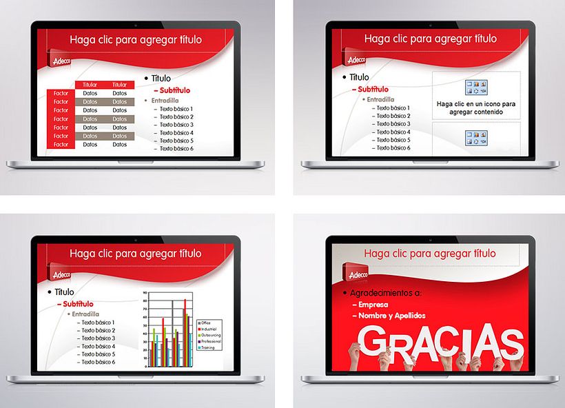 Plantilla Power Point. Departamento de Informática de Adecco 3