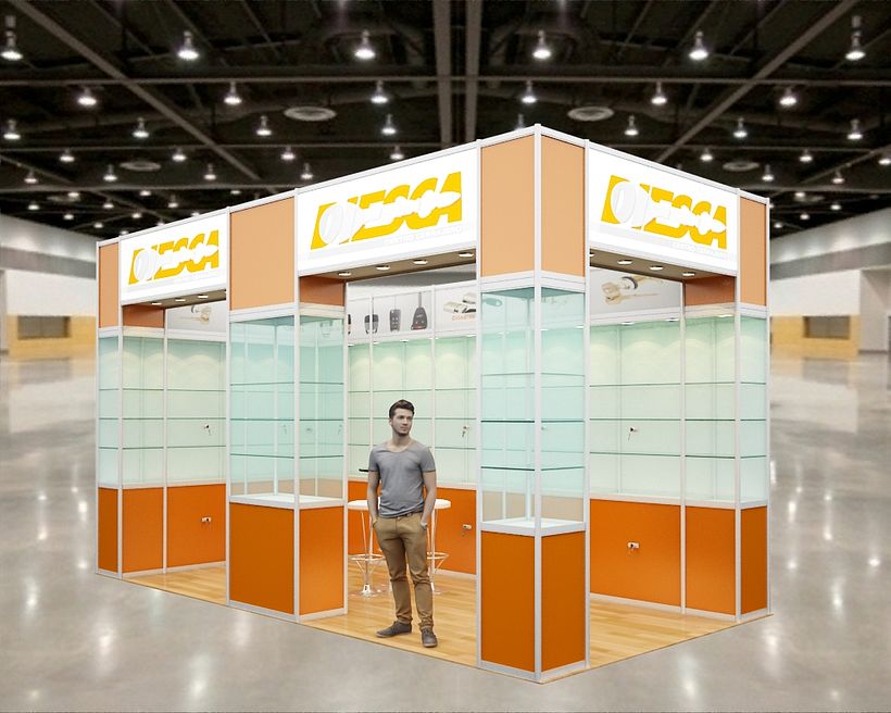 Stand para expo - 3D