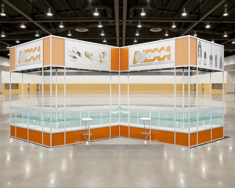 Stand para expo - 3D