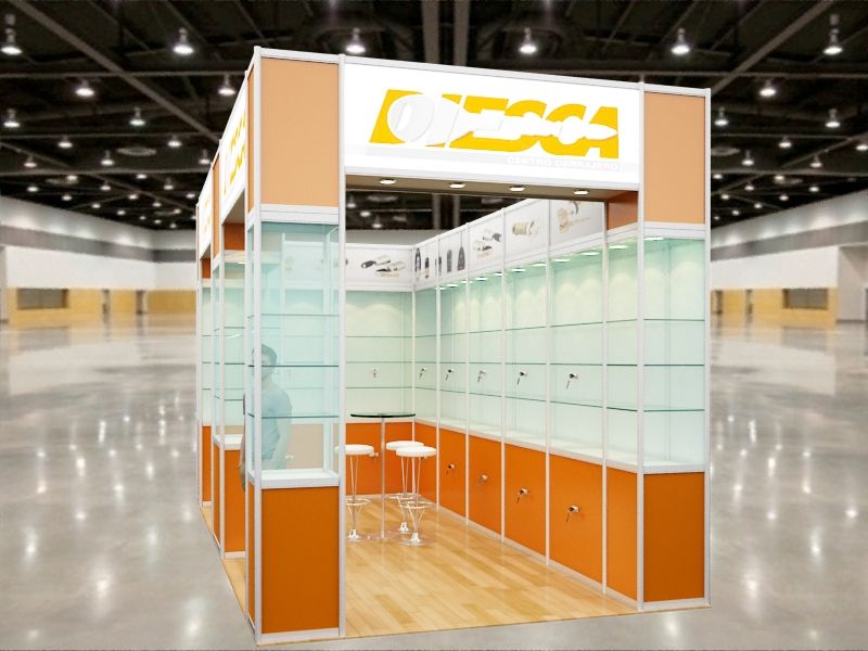 Stand para expo - 3D