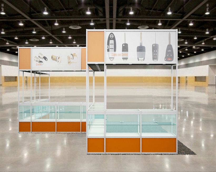 Stand para expo - 3D